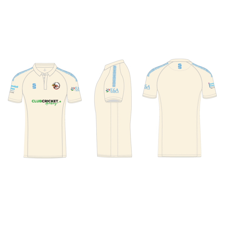Central Essex CC - White Short Sleeved Shirt