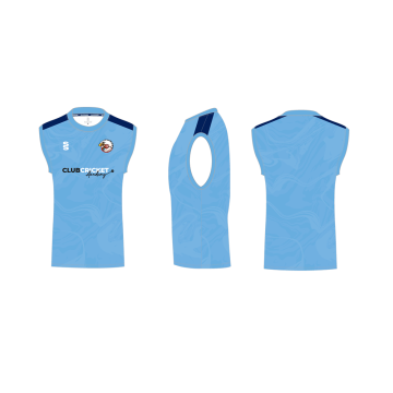 Central Essex CC - T20 Royal Coloured Sleeveless Sweater - Ladies Fit