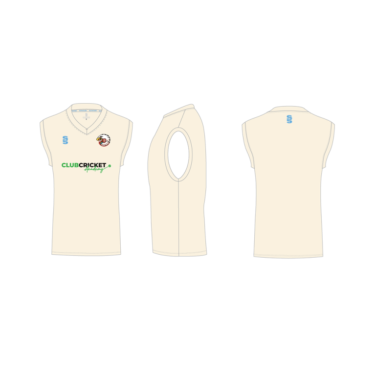 Central Essex CC - White Sleeveless Sweater